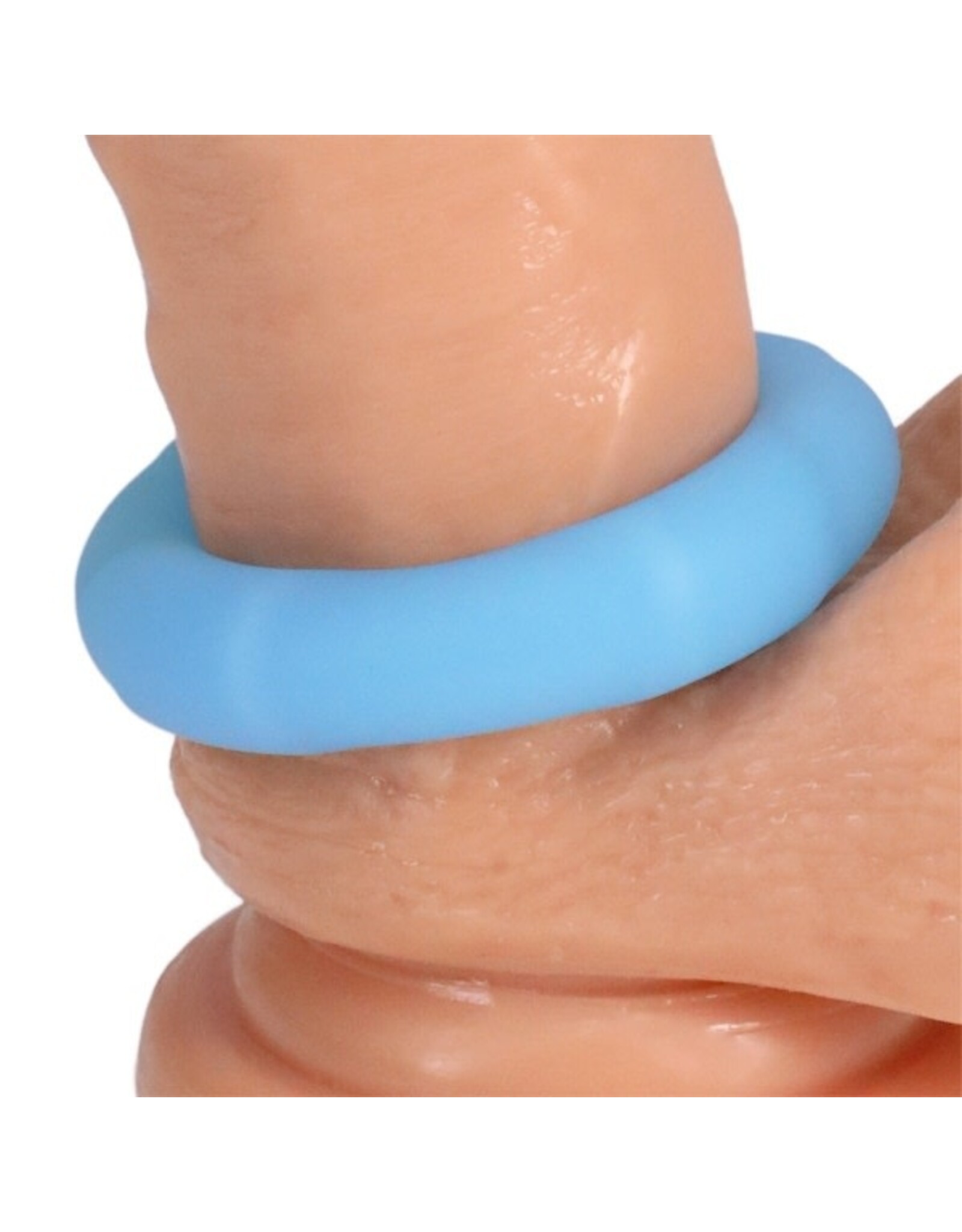 Doc Johnson Rock Solid - Blue Glow Lifesaver