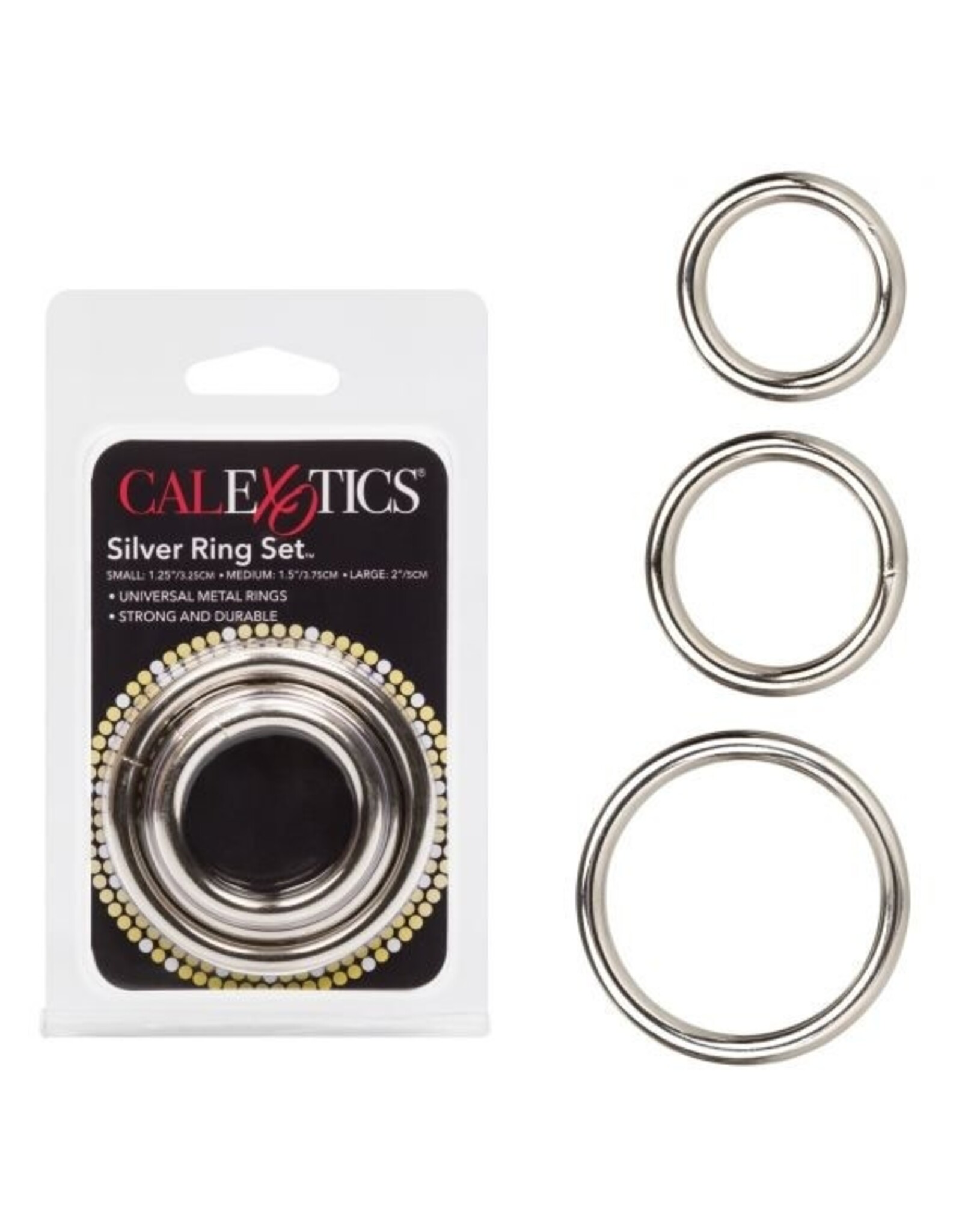 Calexotics Silver Ring Set - 3 Pc