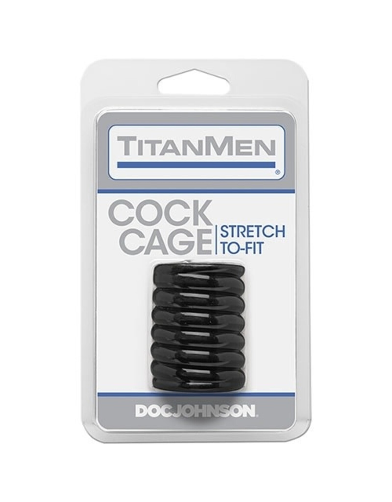 Doc Johnson TitanMen Tools - Cock Cage - Black