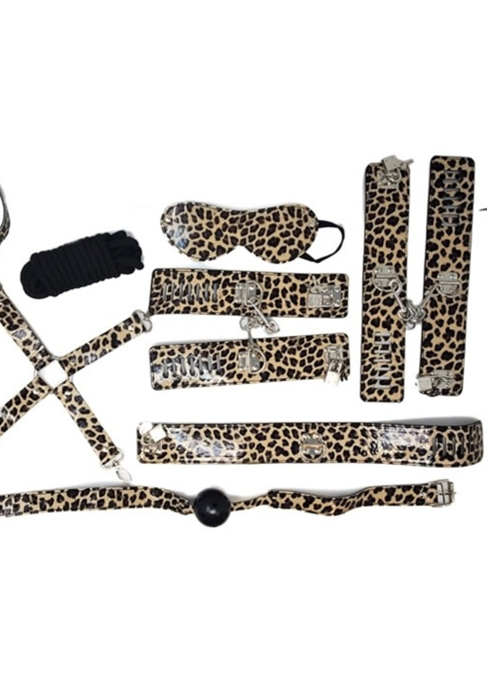 Blue Bunny Blue Bunny - Leopard Bondage Kit
