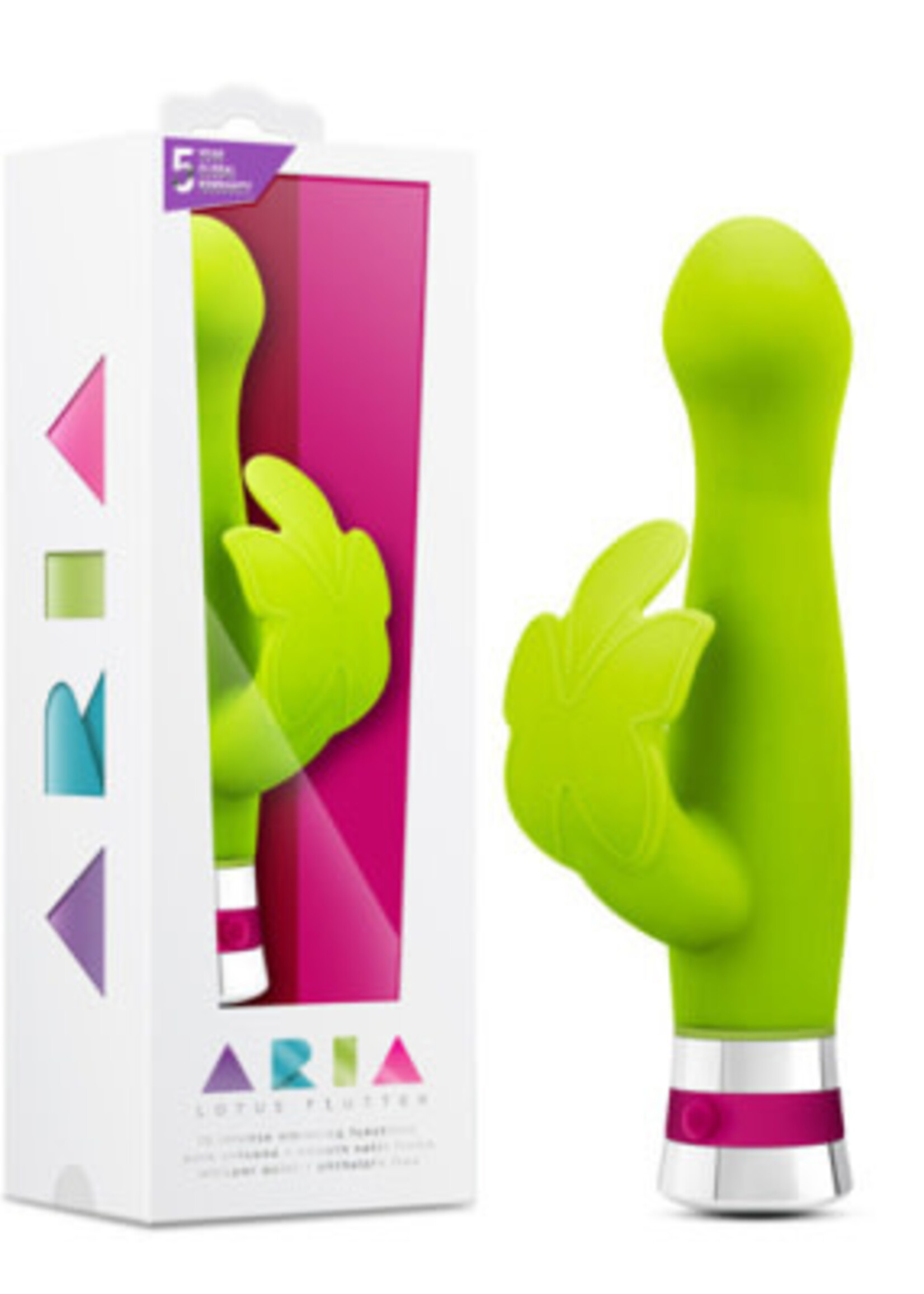 Blush Novelties Lotus Flutter - Lime
