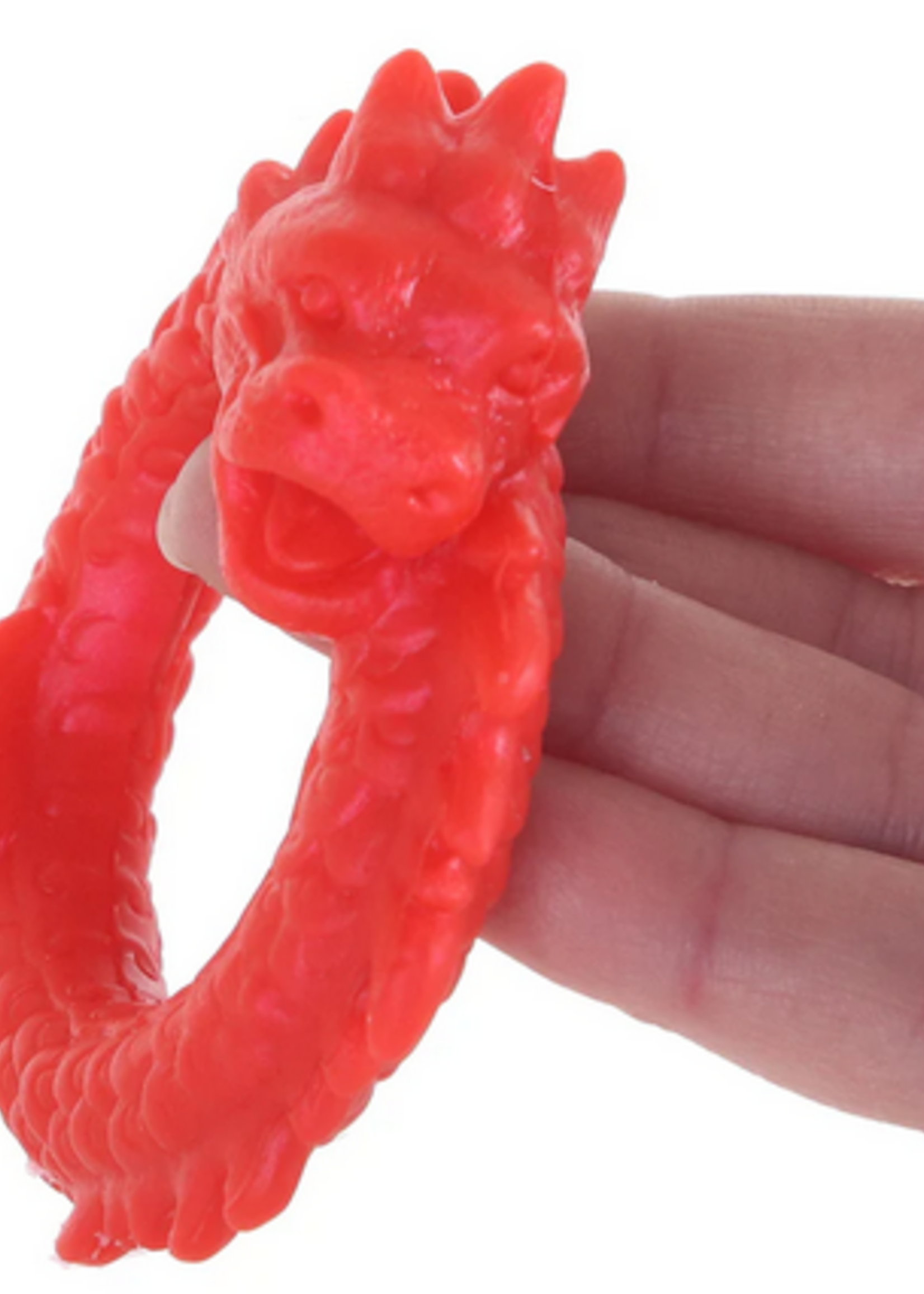 XR Brands Creature Cocks - Rise Of The Dragon - Silicone Cock Ring