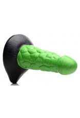XR Brands Creature Cocks - Radioactive Reptile Silicone Dildo