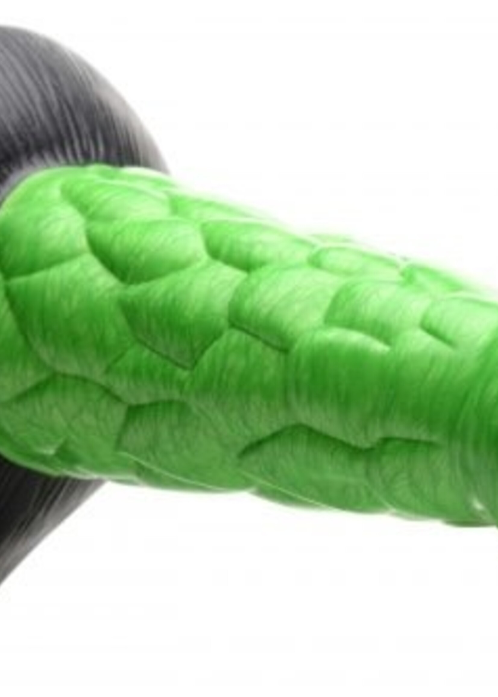 XR Brands Creature Cocks - Radioactive Reptile Silicone Dildo