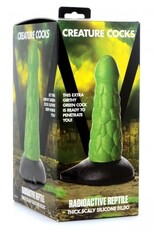 XR Brands Creature Cocks - Radioactive Reptile Silicone Dildo