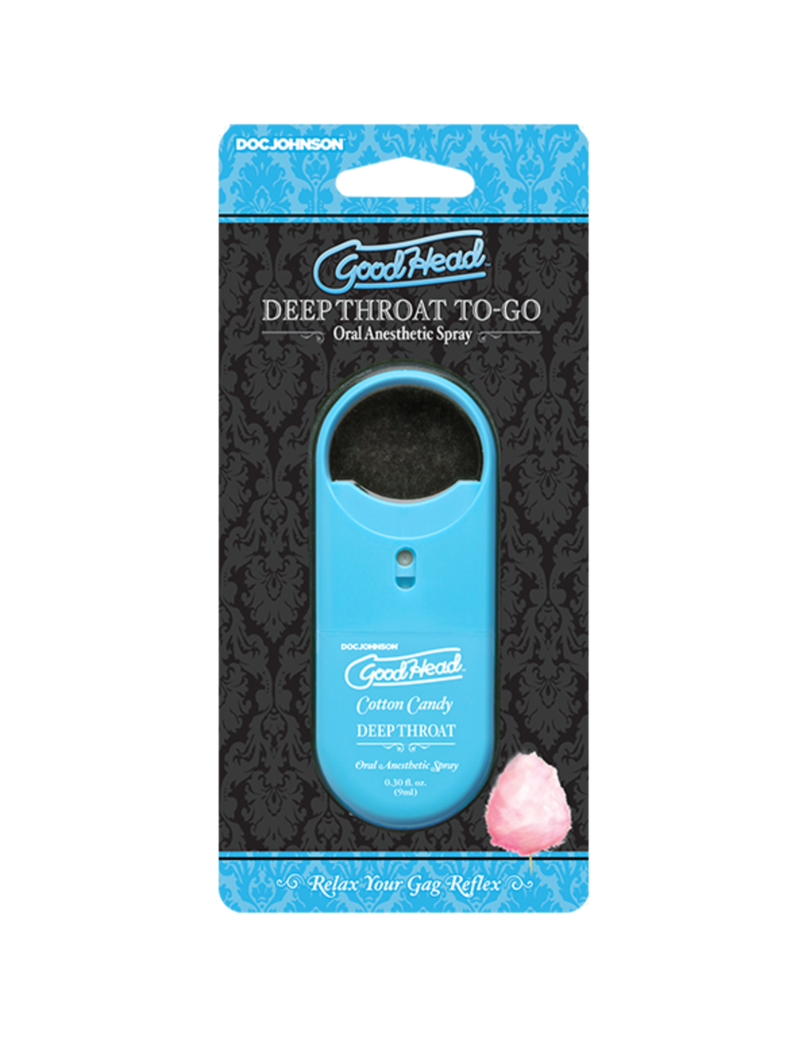 GoodHead Deep Throat To-Go - Cotton Candy