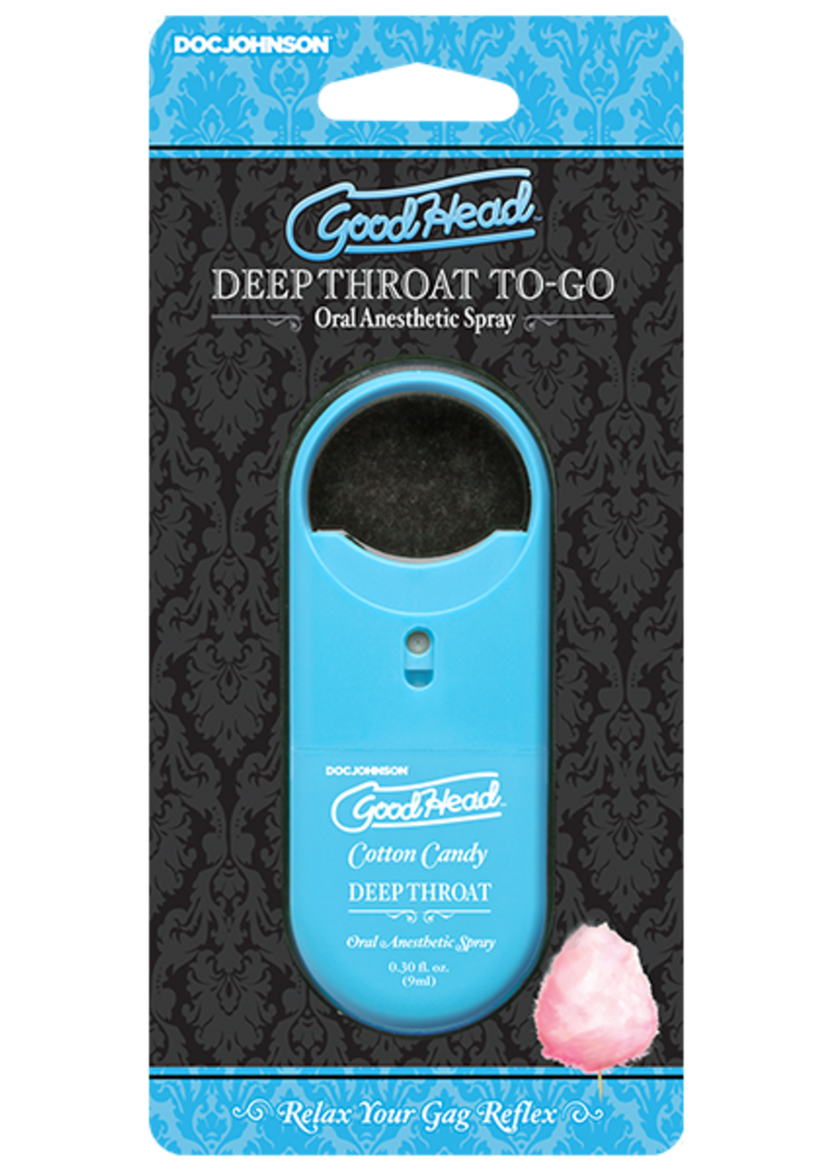 GoodHead Deep Throat To-Go (Cotton Candy)