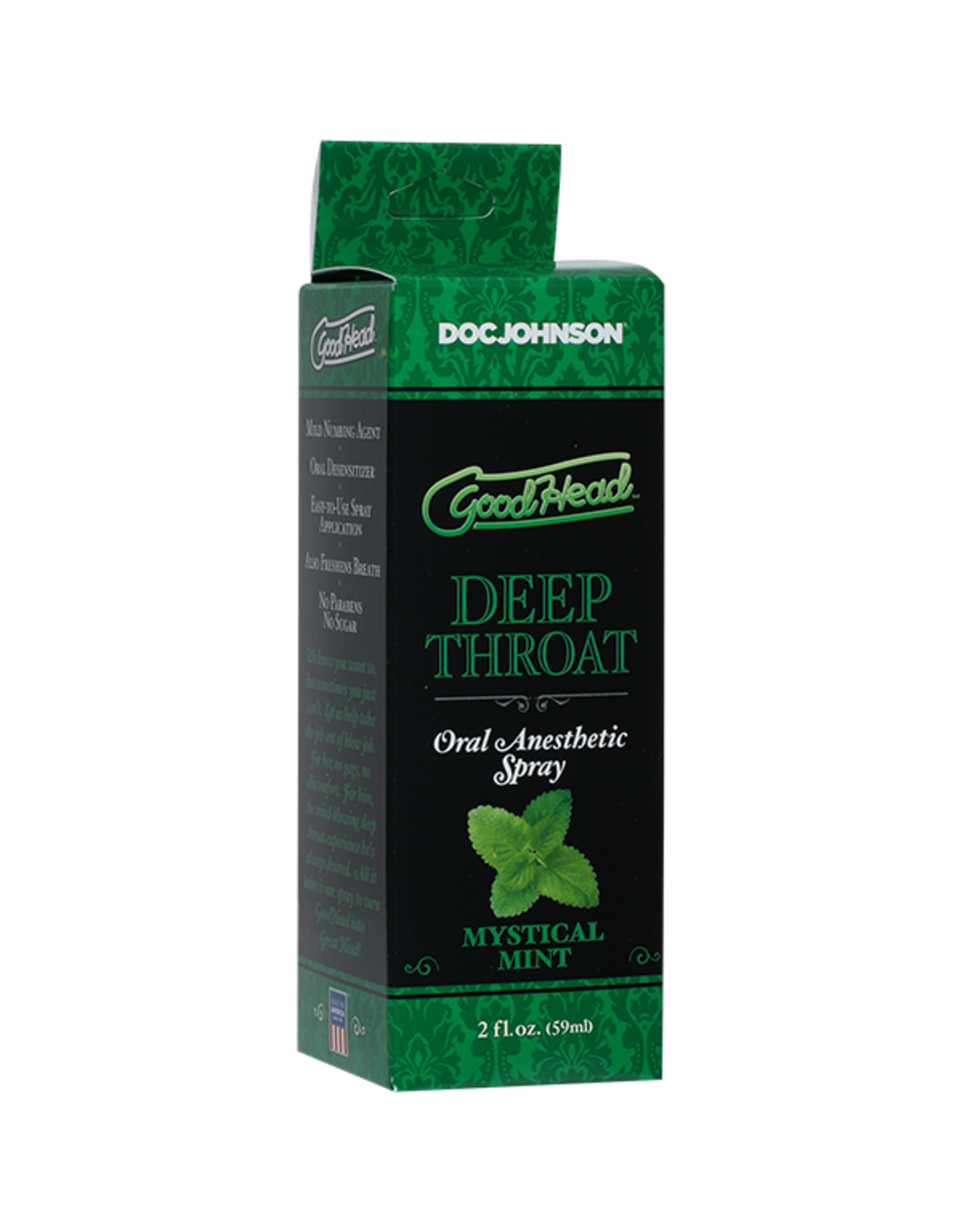 GoodHead - Deep Throat Spray - Mint - 2 oz