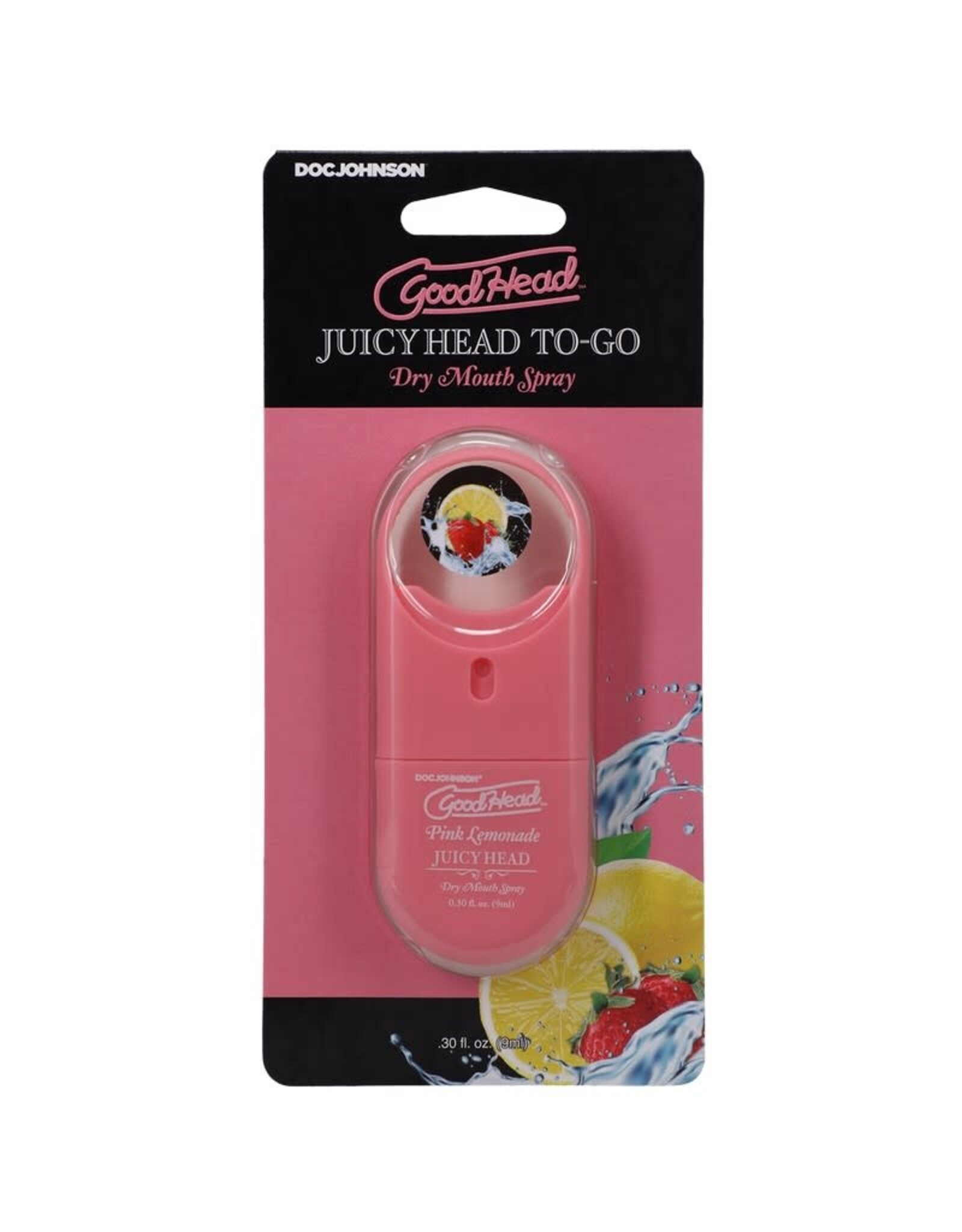 Doc Johnson GoodHead Juicy Head To-Go - Pink Lemonade