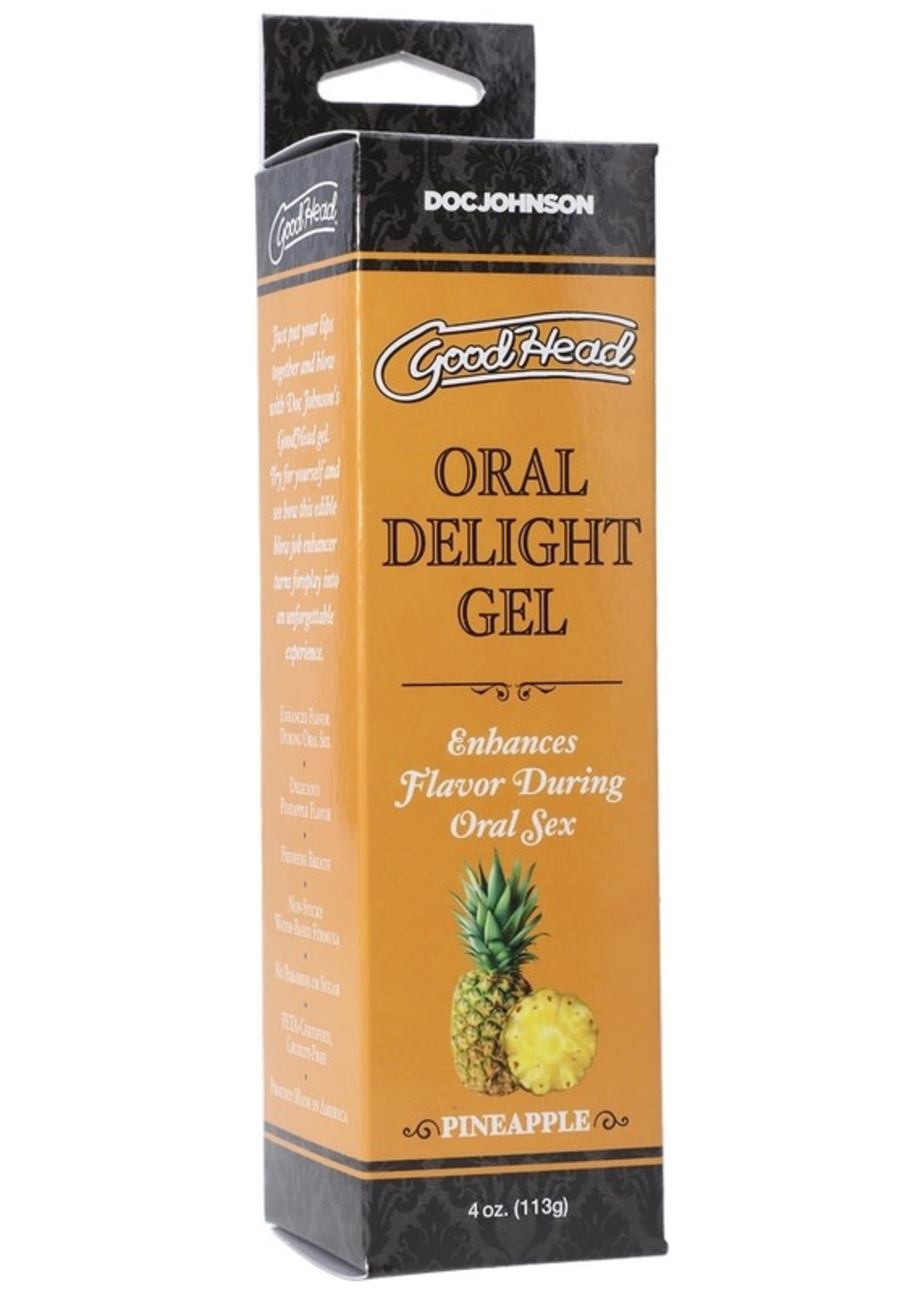 GoodHead - Oral Delight Gel - Pineapple - 4 oz