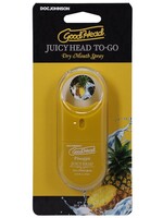 Doc Johnson GoodHead Juicy Head To-Go - Pineapple