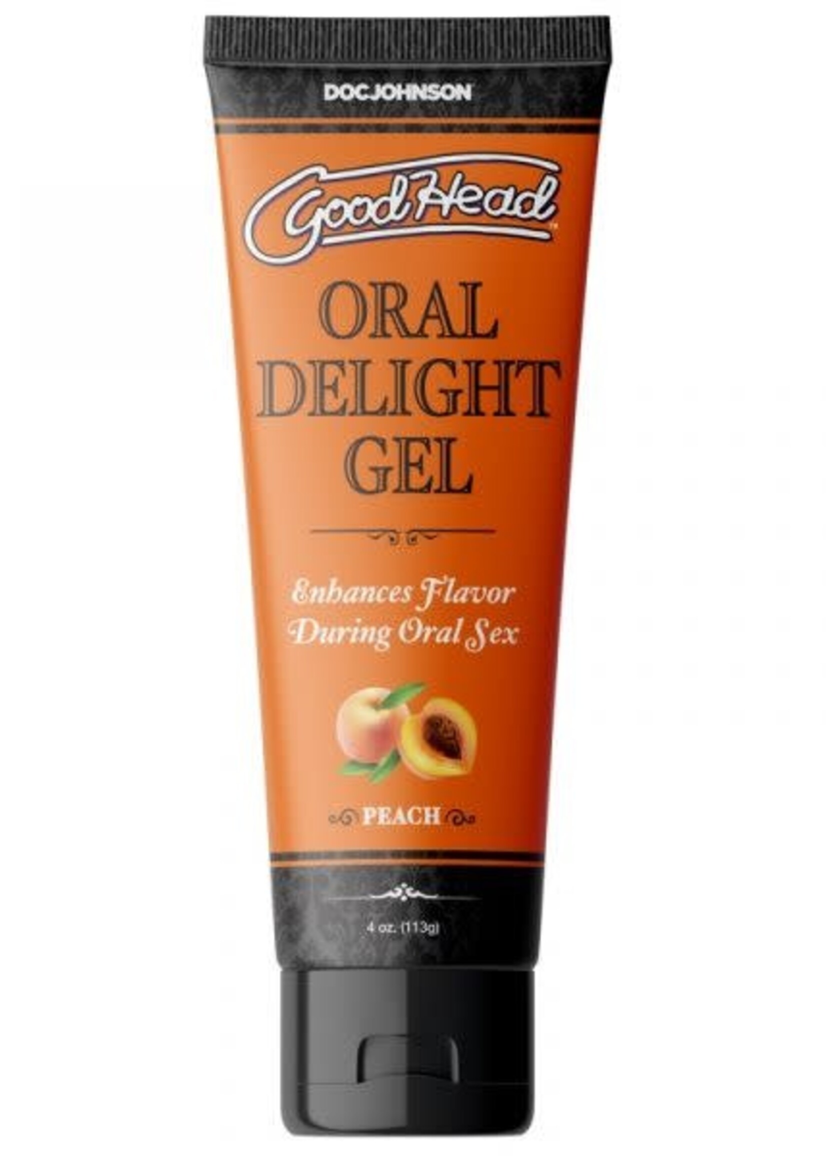 GoodHead Oral Delight Gel - Peach 4 oz