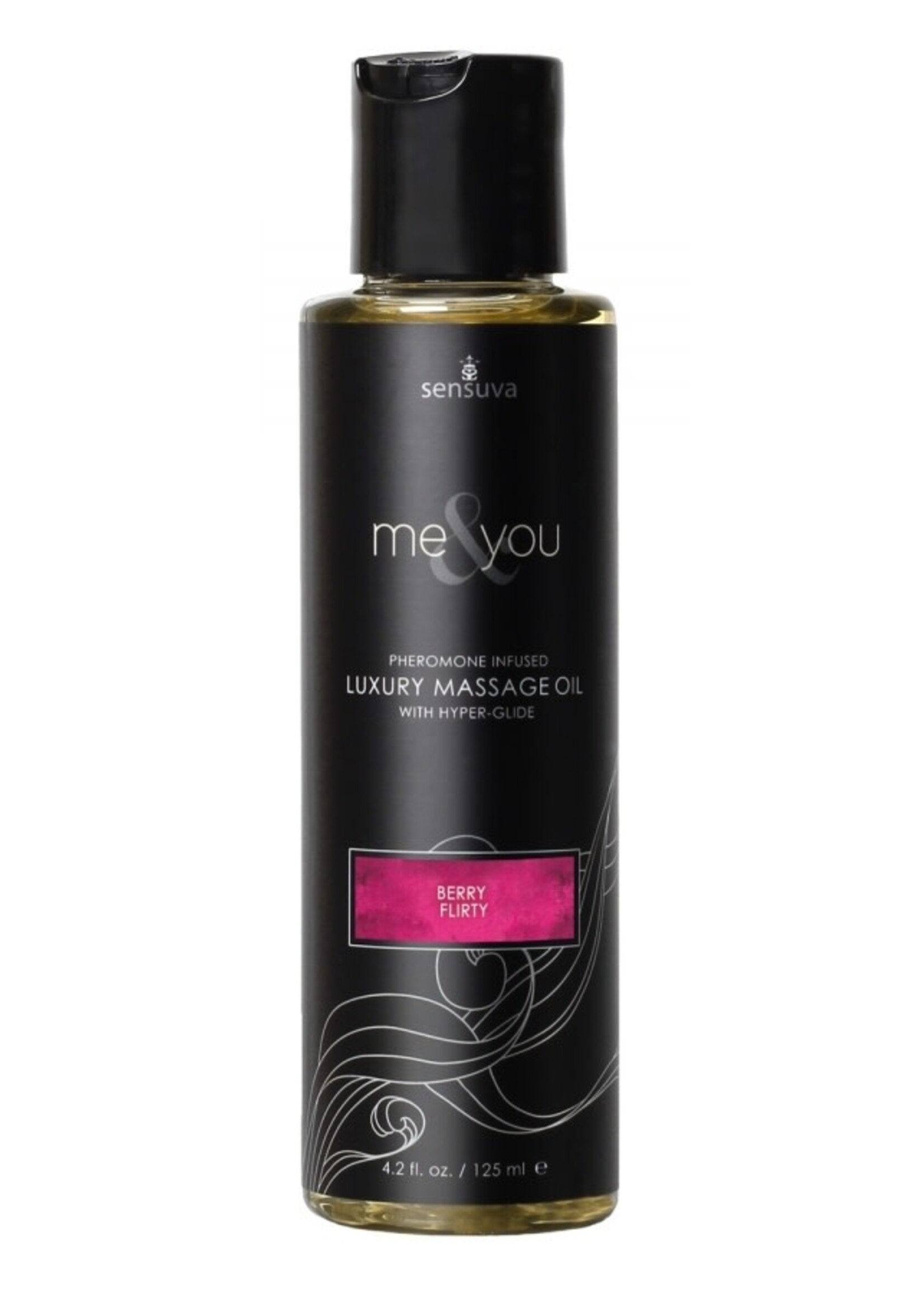 Sensuva Sensuva Luxury Massage Oil  - Berry Flirty - 4.2oz