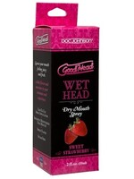 Doc Johnson Wet Head - Dry Mouth Spray - Strawberry - 2 oz