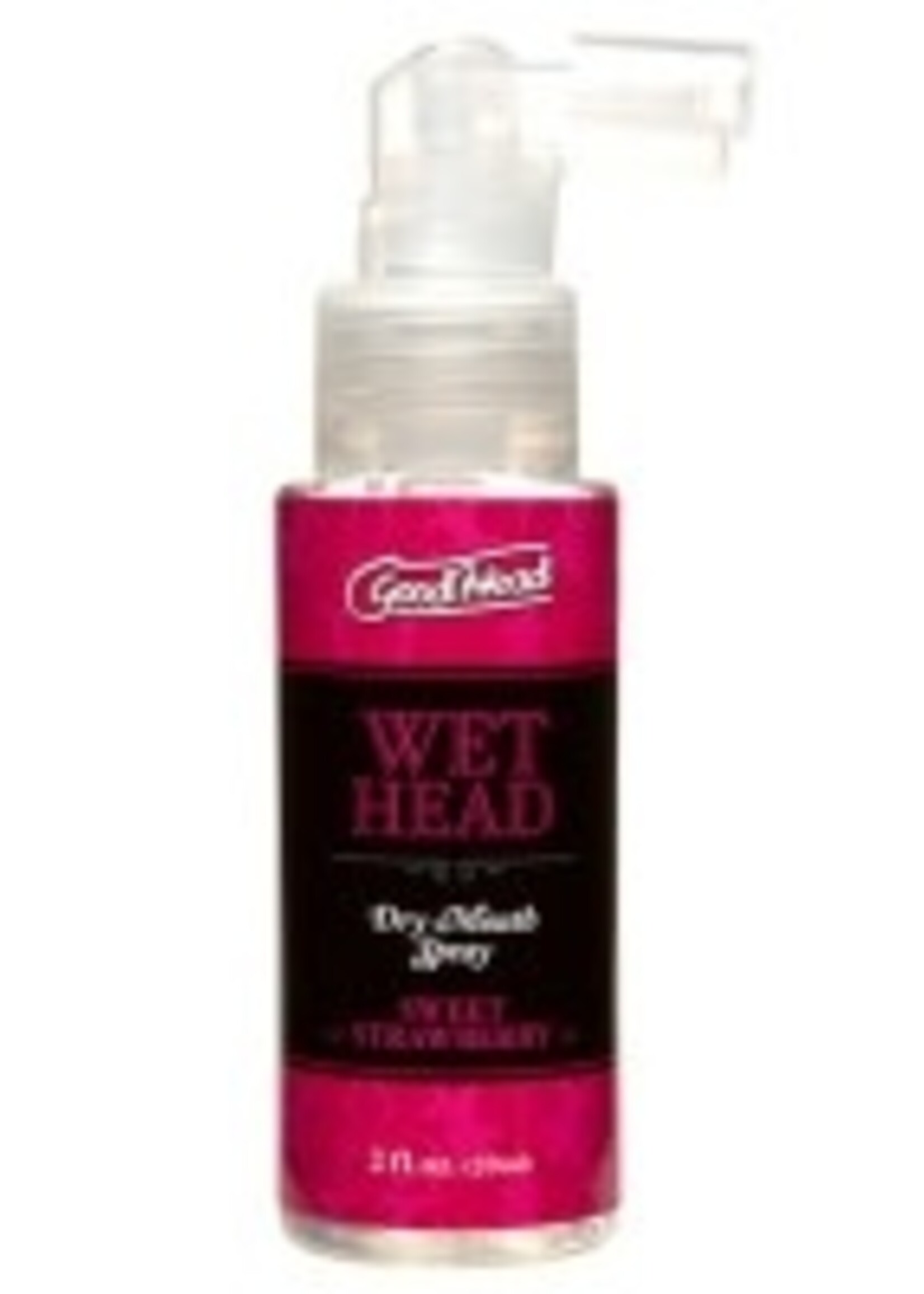 Doc Johnson Wet Head - Dry Mouth Spray - Strawberry - 2 oz