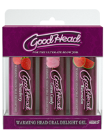 Doc Johnson Warming Head Oral Delight Gel - 3pk