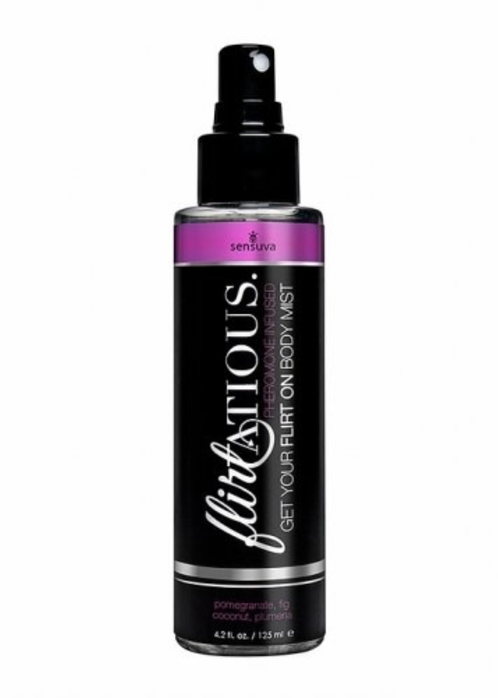 Sensuva Sensuva Flirtatious Body Mist With Pheromones (Pomegranate, Fig, Coconut, & Plumeria) - 4.2oz