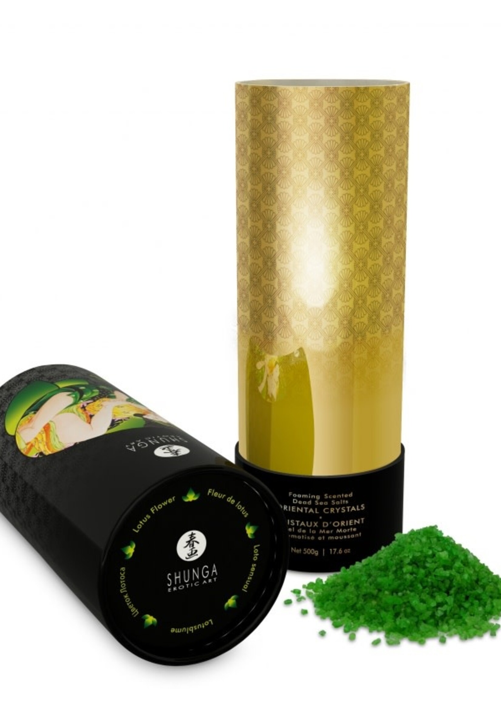 Shunga Shunga - Oriental Crystals Bath Salts - Lotus Flower - 500g
