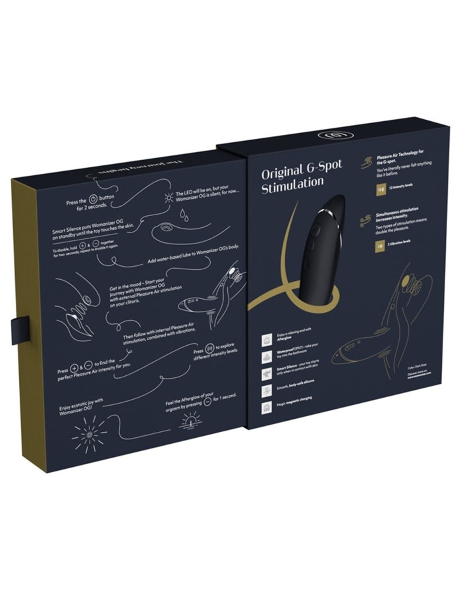 Womanizer Womanizer - OG  G-spot Air Stimulator - Slate