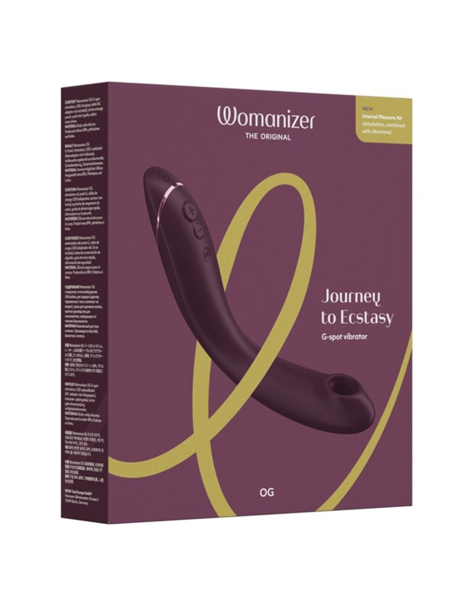 Womanizer Womanizer - OG G-Spot Air Stimulator - Aubergine