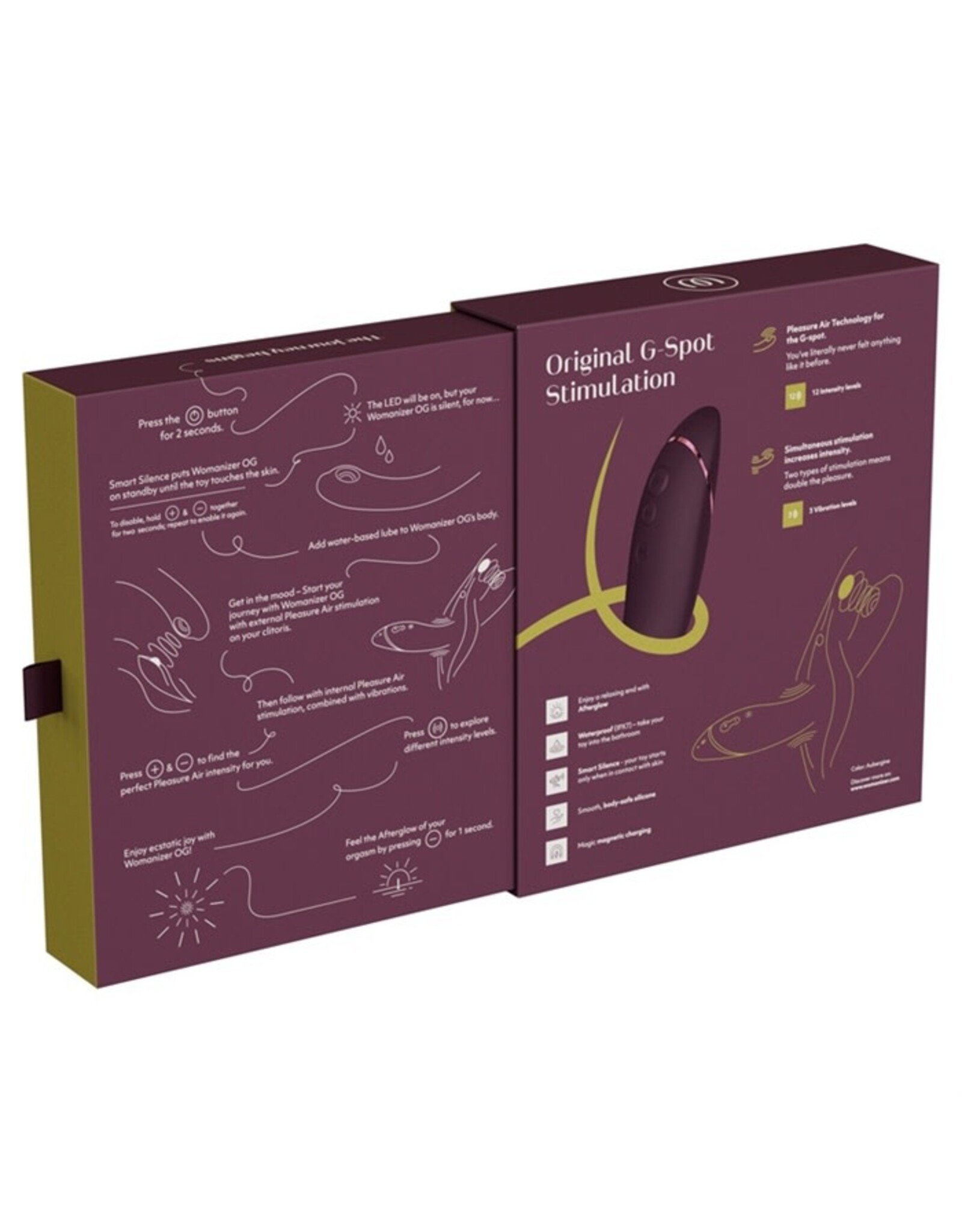 Womanizer Womanizer - OG G-Spot Air Stimulator - Aubergine