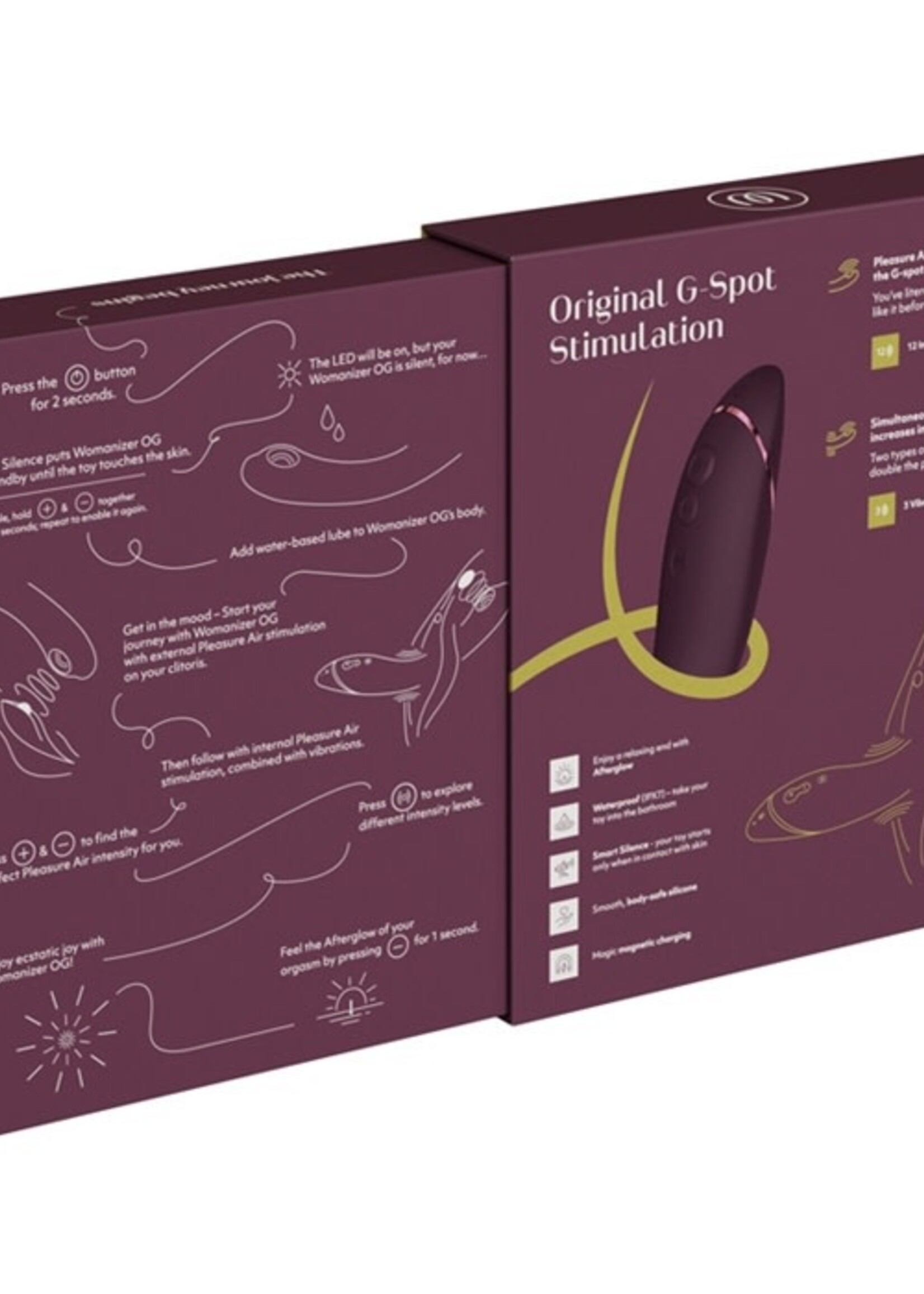 Womanizer Womanizer - OG G-Spot Air Stimulator - Aubergine