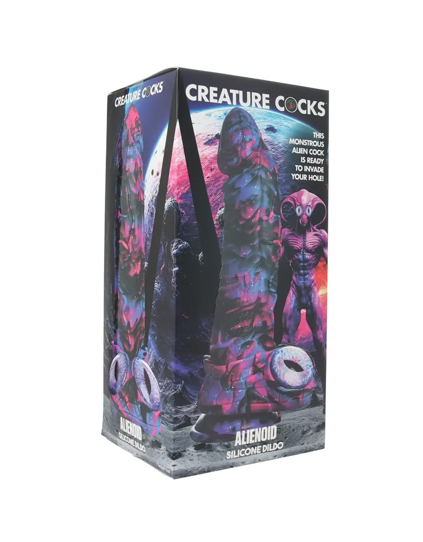 XR Brands Creature Cocks - Alienoid Silicone Dildo