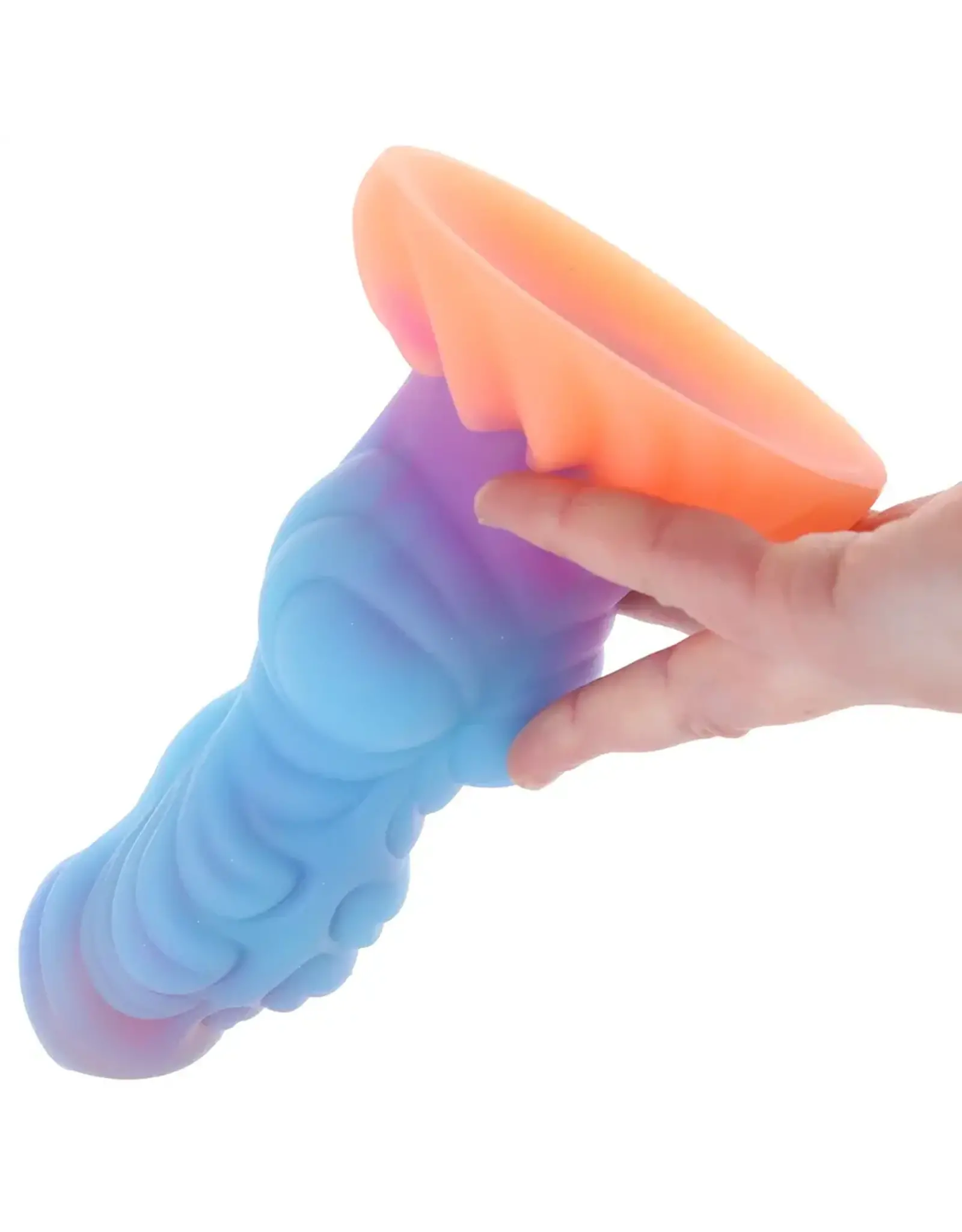 XR Brands Creature Cocks - Alien Invader Glow in the Dark Dildo