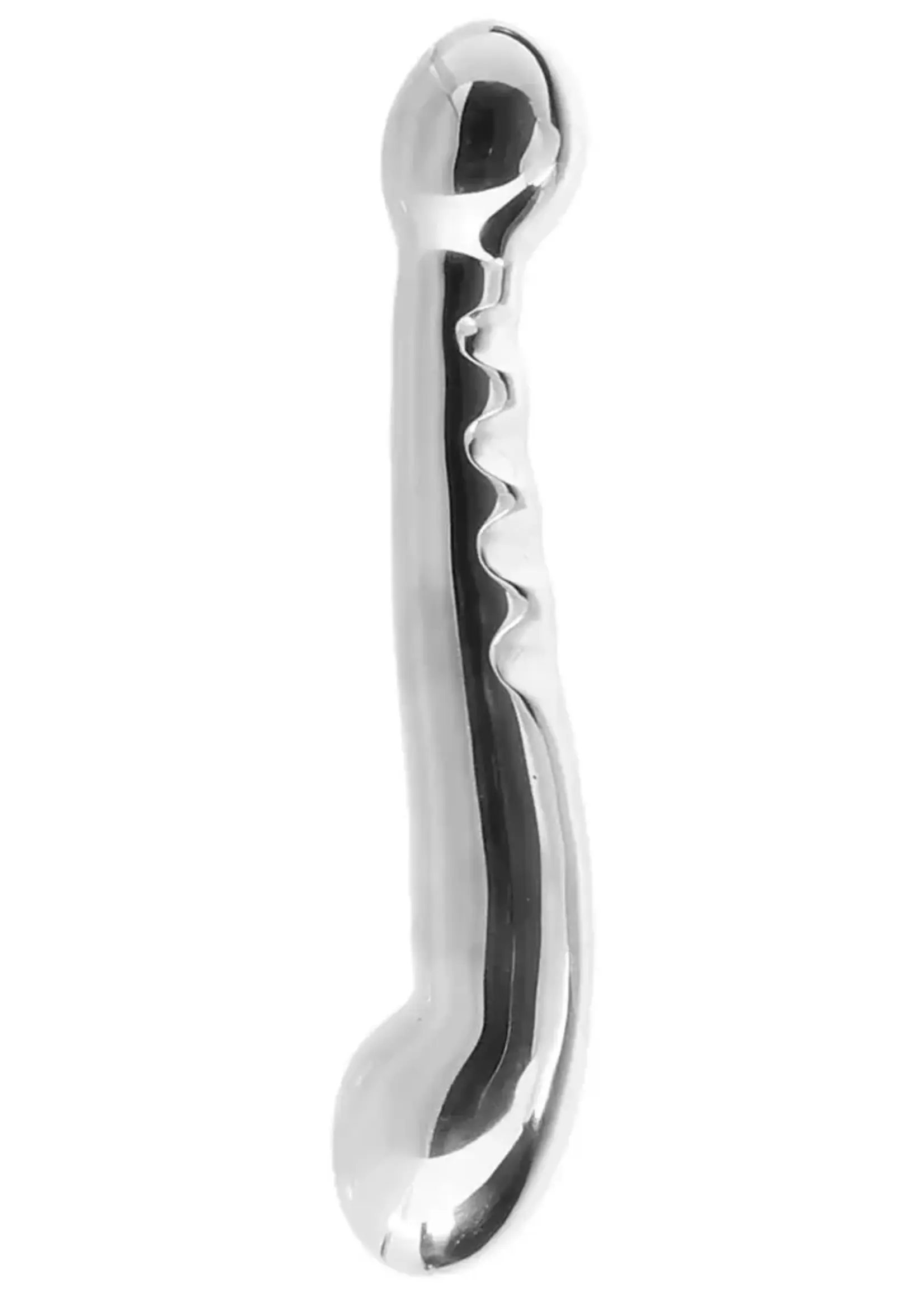 Stainless Steel 7" Double Ended Dildo