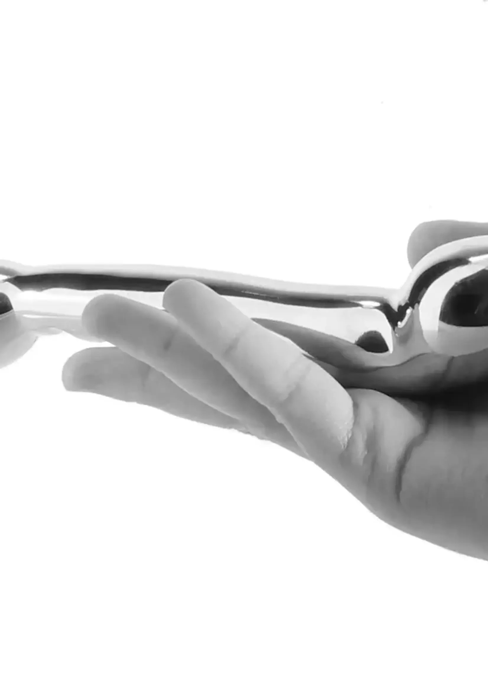 Stainless Steel 7" Double Ended Dildo