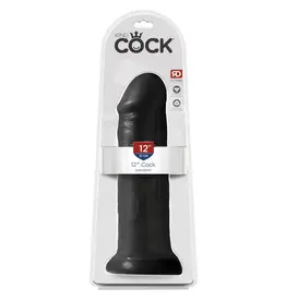 King Cock - 12" Cock - Black
