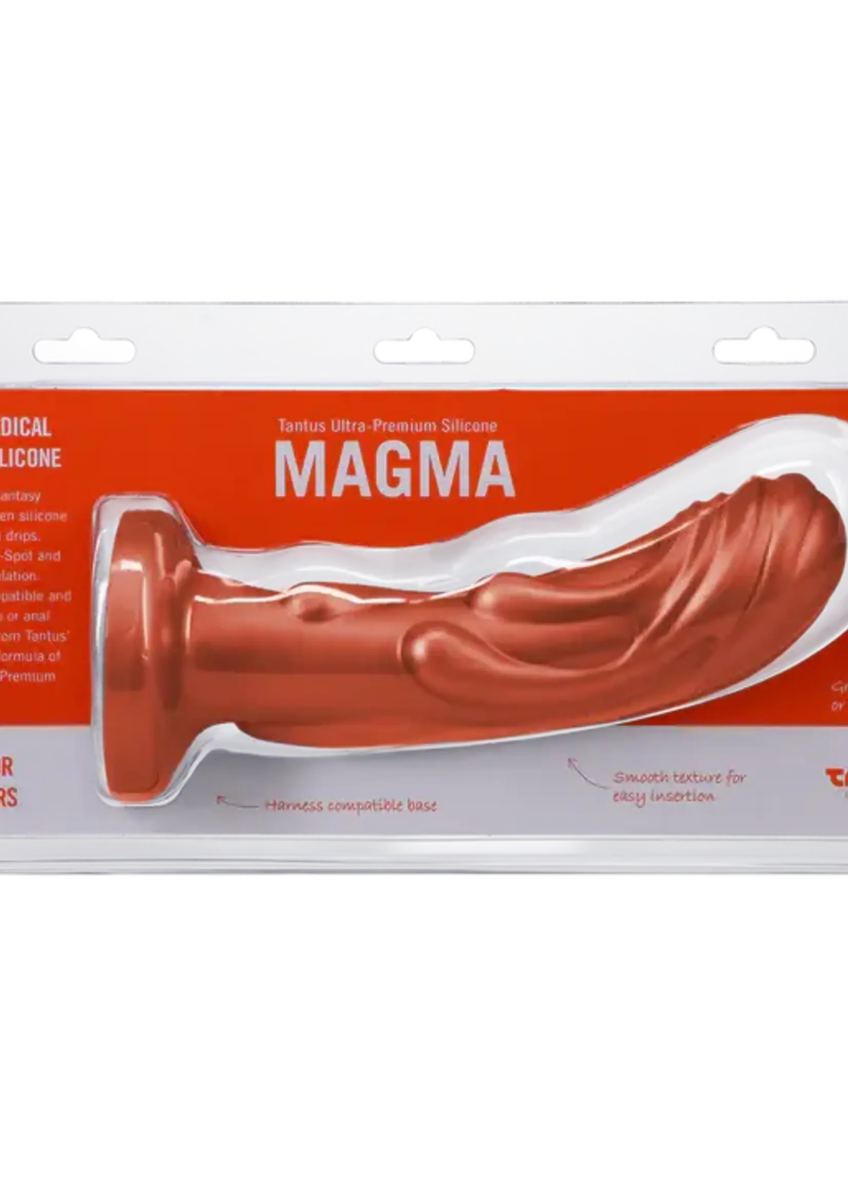 Tantus - Magma Dildo - Copper