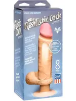 Doc Johnson The Realistic Cock - 8" - Beige