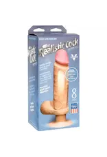 Doc Johnson The Realistic Cock - 8" - Beige