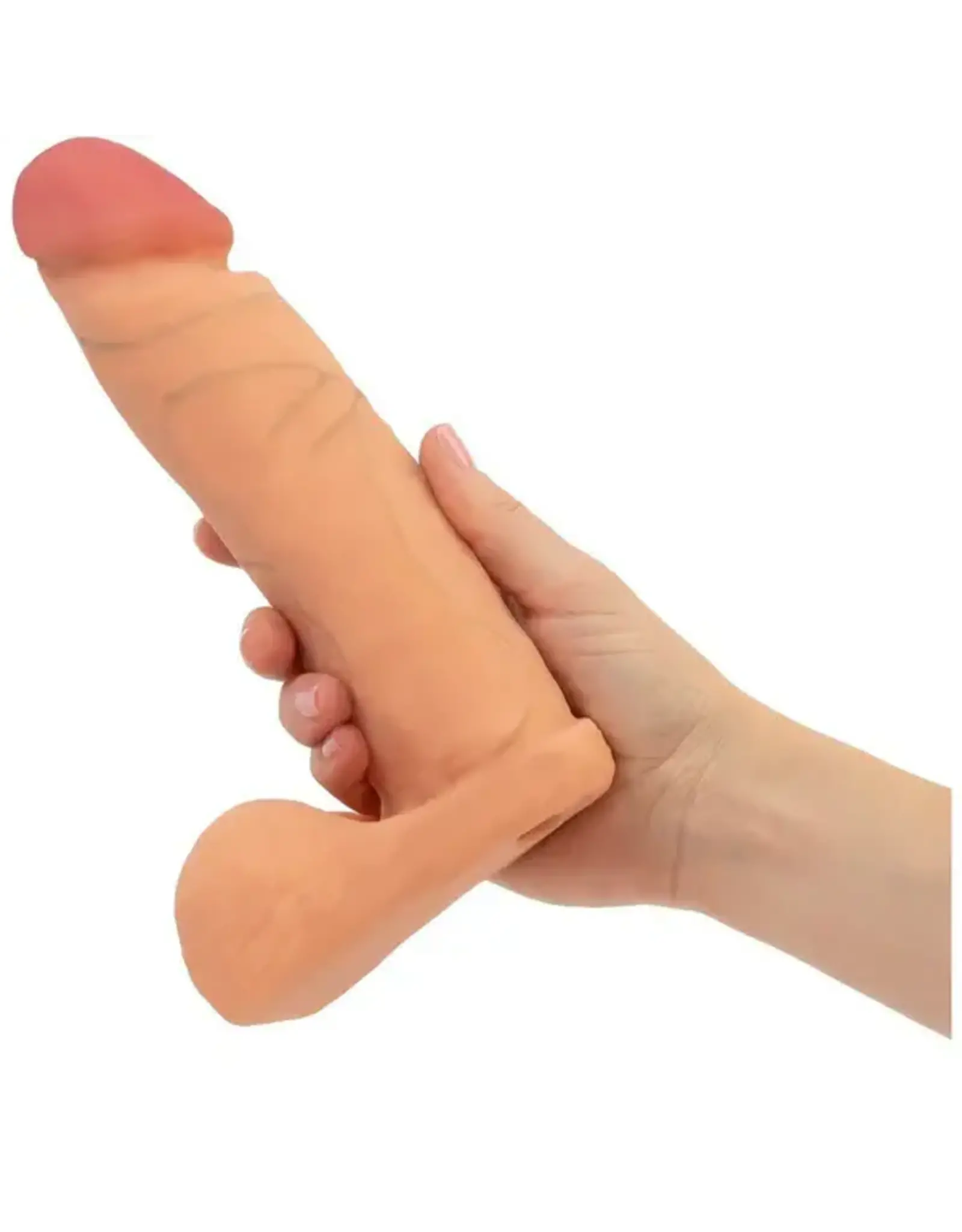 Doc Johnson The Realistic Cock - 8" - Beige