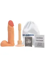 Doc Johnson The Realistic Cock - 8" - Beige