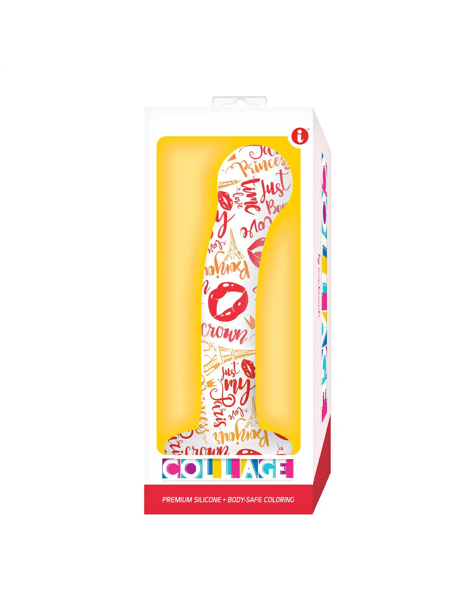 Icon Brands Collage - I Remember Paris G-Spot Silicone Dildo