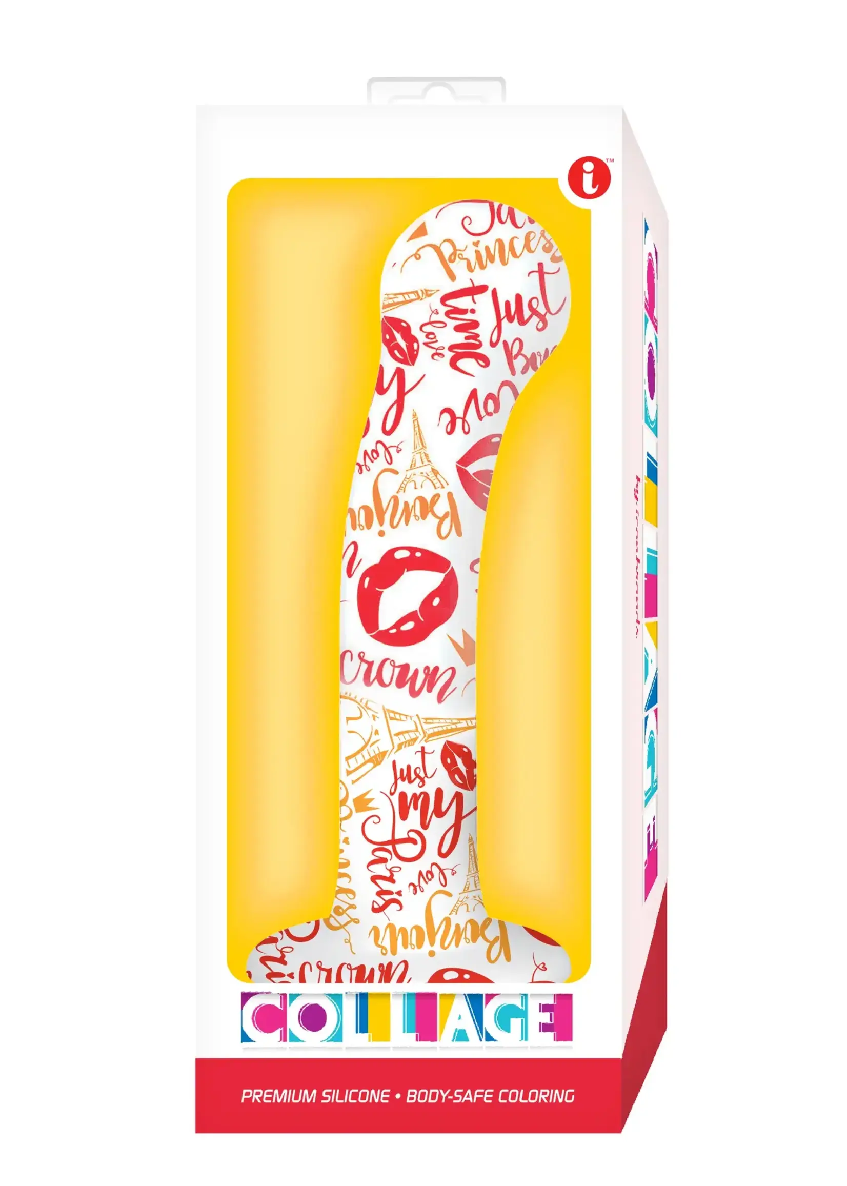 Icon Brands Collage - I Remember Paris G-Spot Silicone Dildo