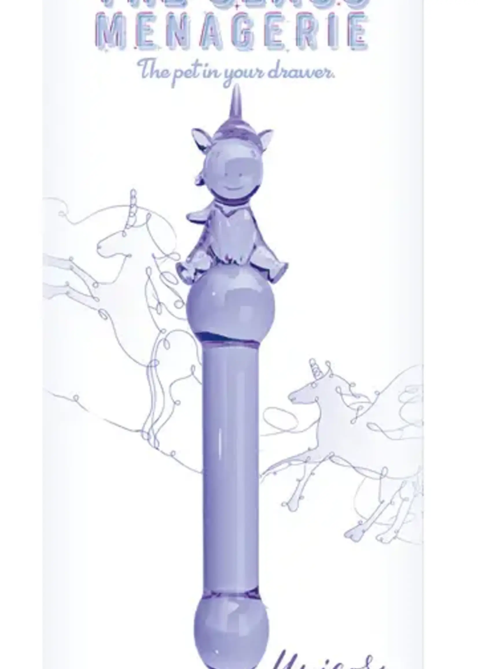 Icon Brands The Glass Menagerie - Unicorn - Purple