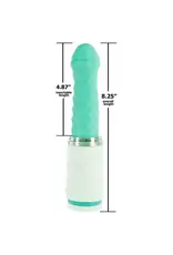 Pillow Talk Pillow Talk - Feisty Thrusting Vibrator - Teal