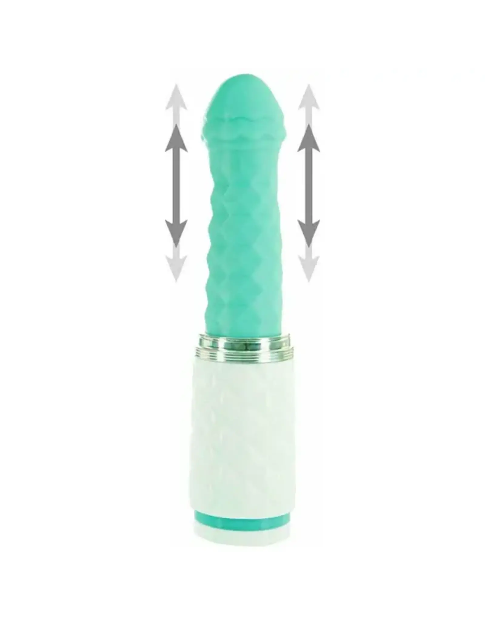 Pillow Talk Pillow Talk - Feisty Thrusting Vibrator - Teal