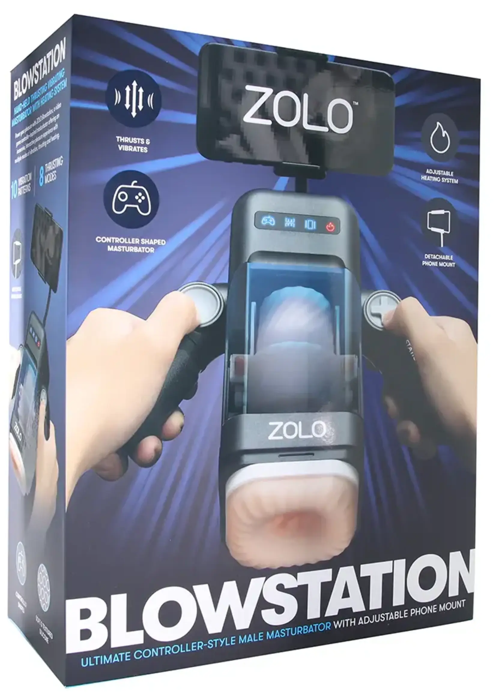 ZOLO Zolo Blowstation Masturbator with Phone Mount