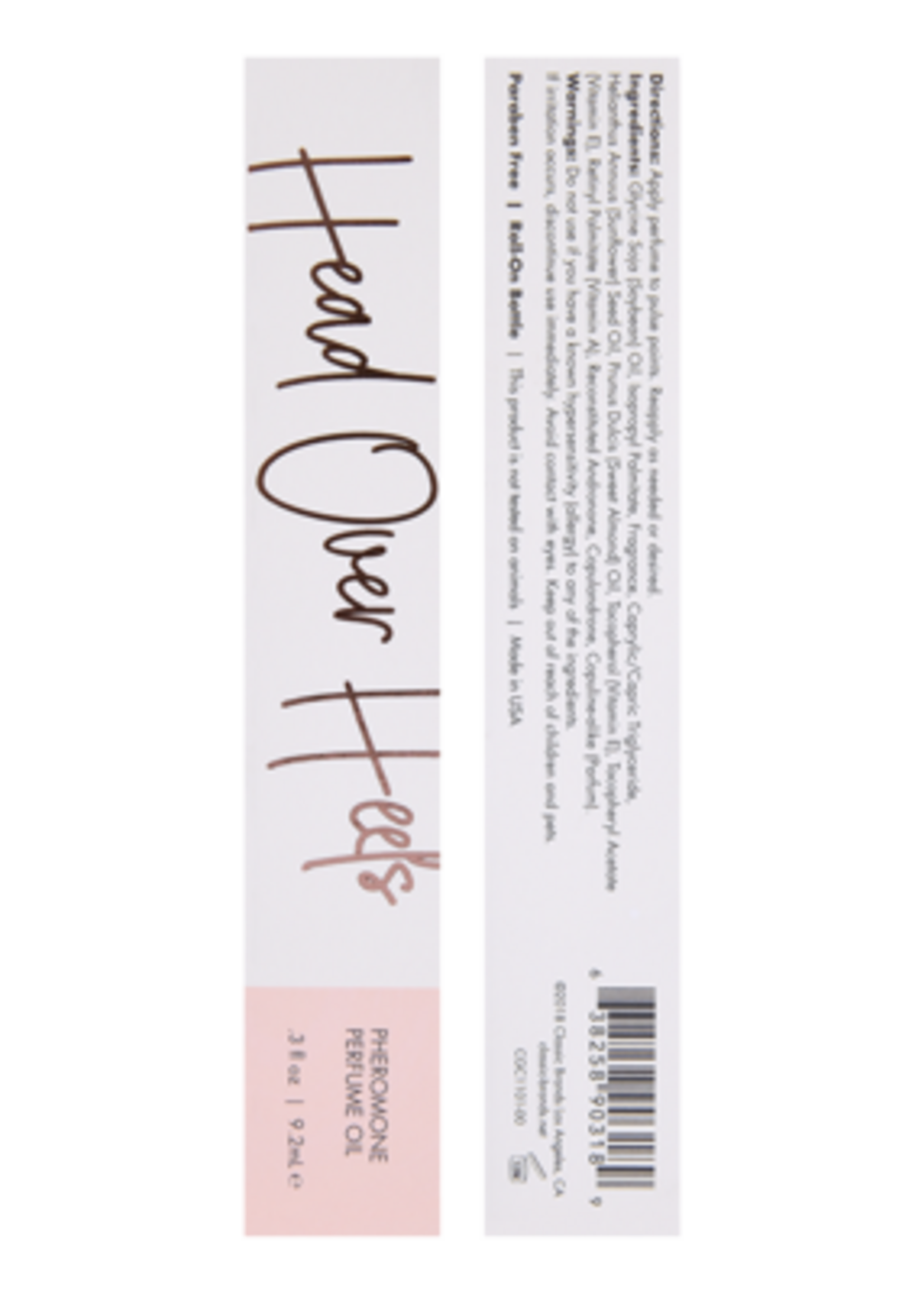 Classic Brands CG Head Over Heels Pheromone Oil 0.3oz