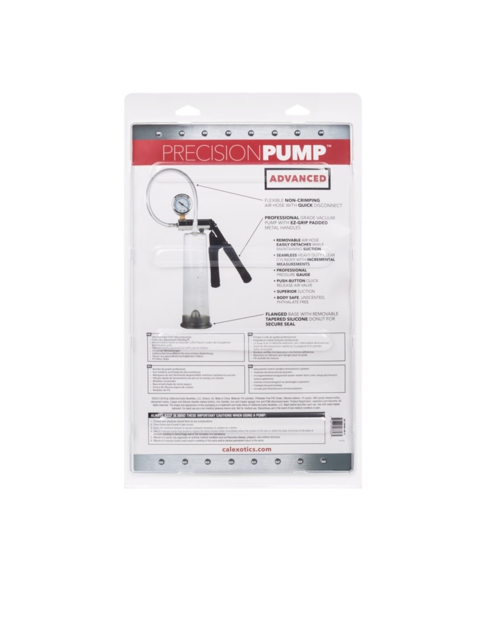 Calexotics Precision Pump Advanced 2.5"/6.25cm
