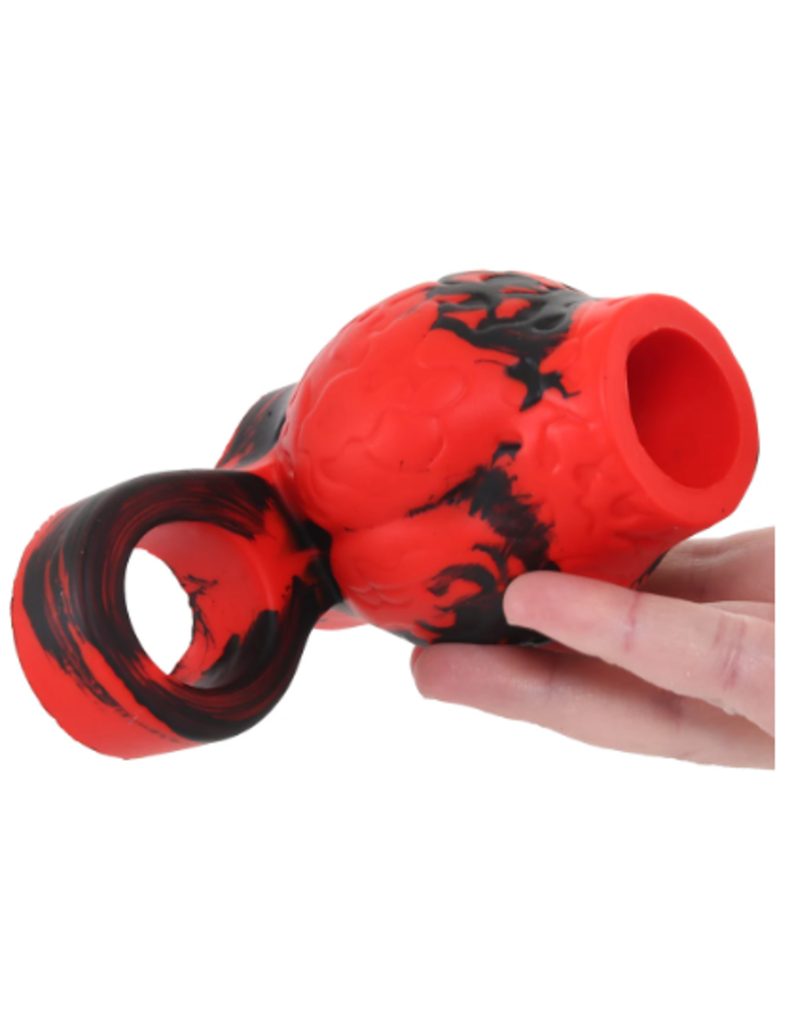 XR Brands Creature Cocks - Hell Hound Girth Enhance - Lg