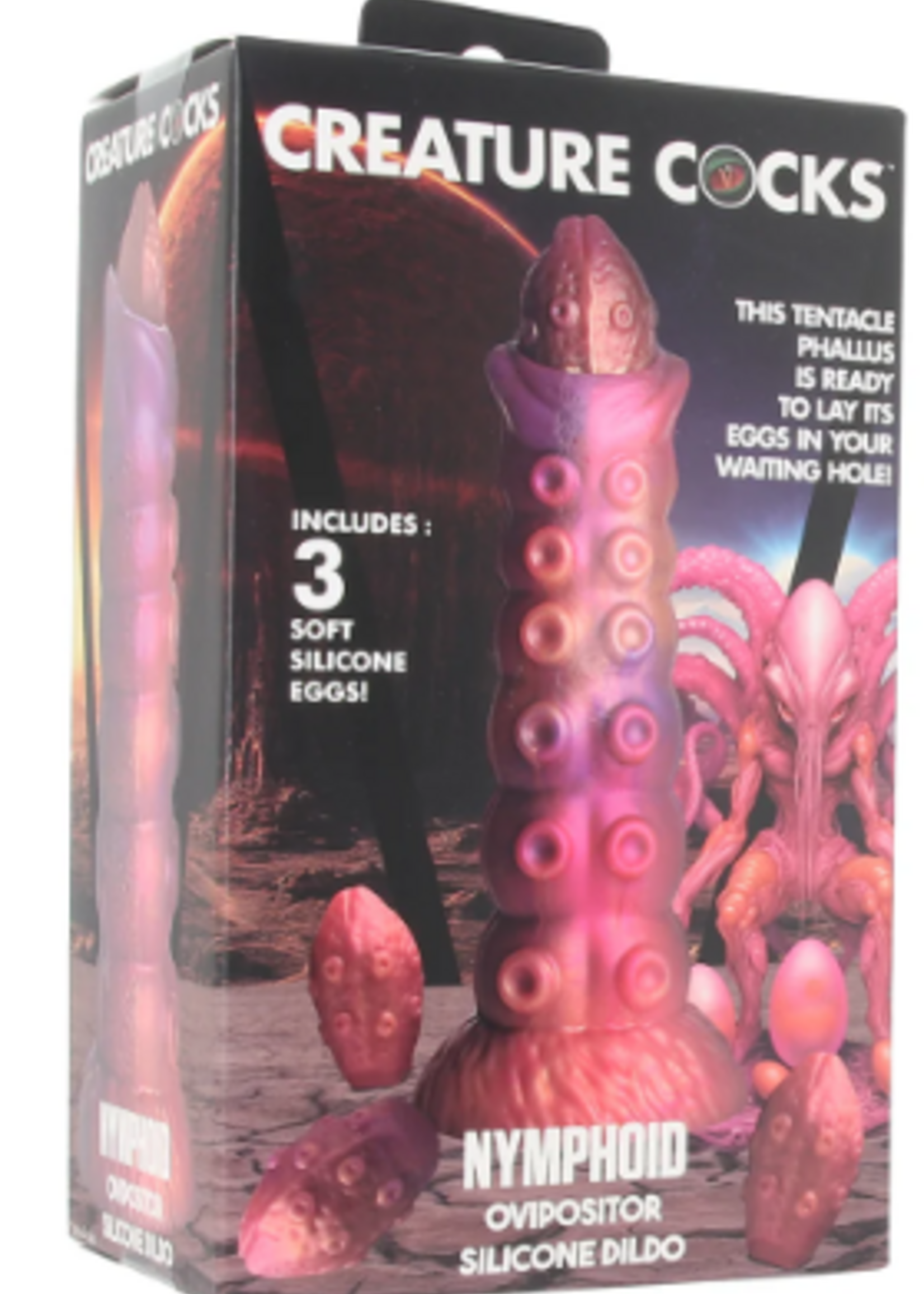 XR Brands Creature Cocks - Nymphoid Ovipositor