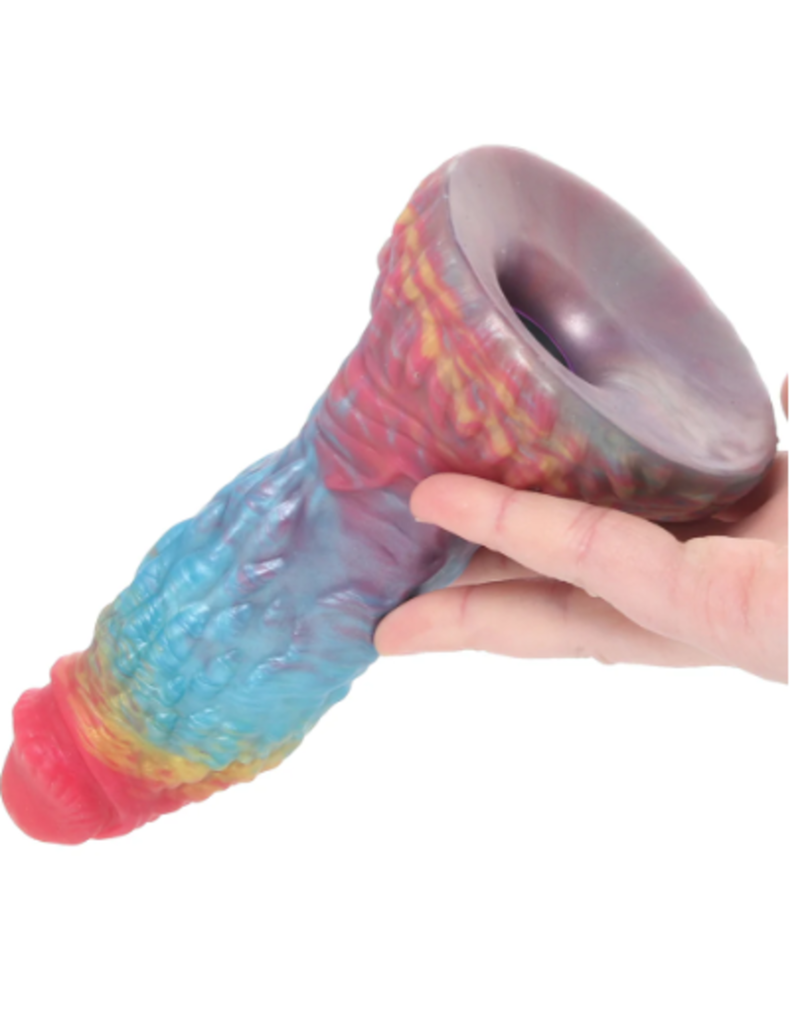 XR Brands Creature Cocks - Rainbow Phoenix Vibe