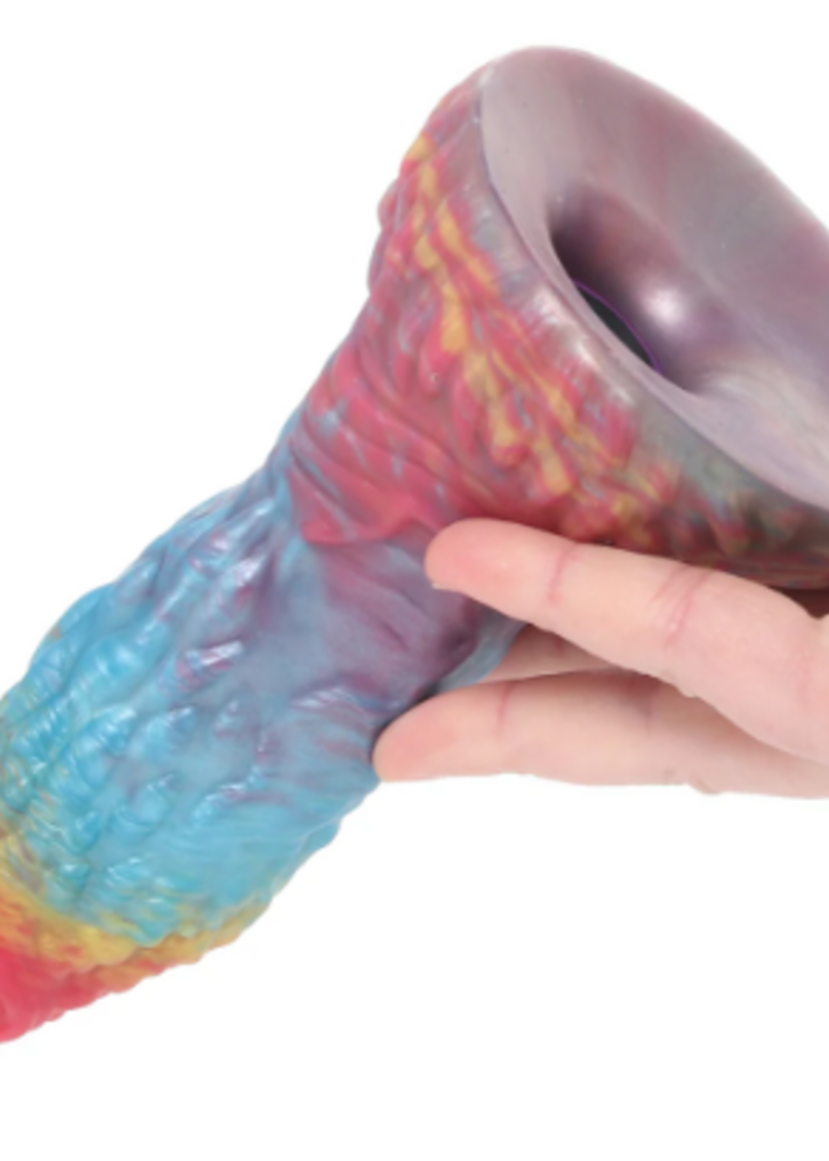 XR Brands Creature Cocks - Rainbow Phoenix Vibe