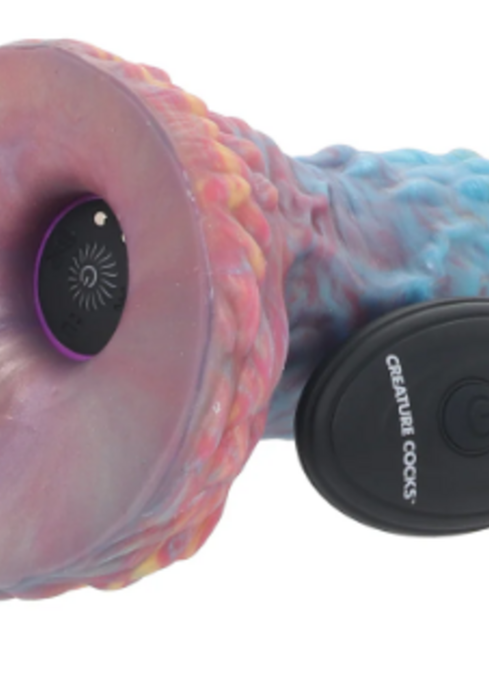 XR Brands Creature Cocks - Rainbow Phoenix Vibe