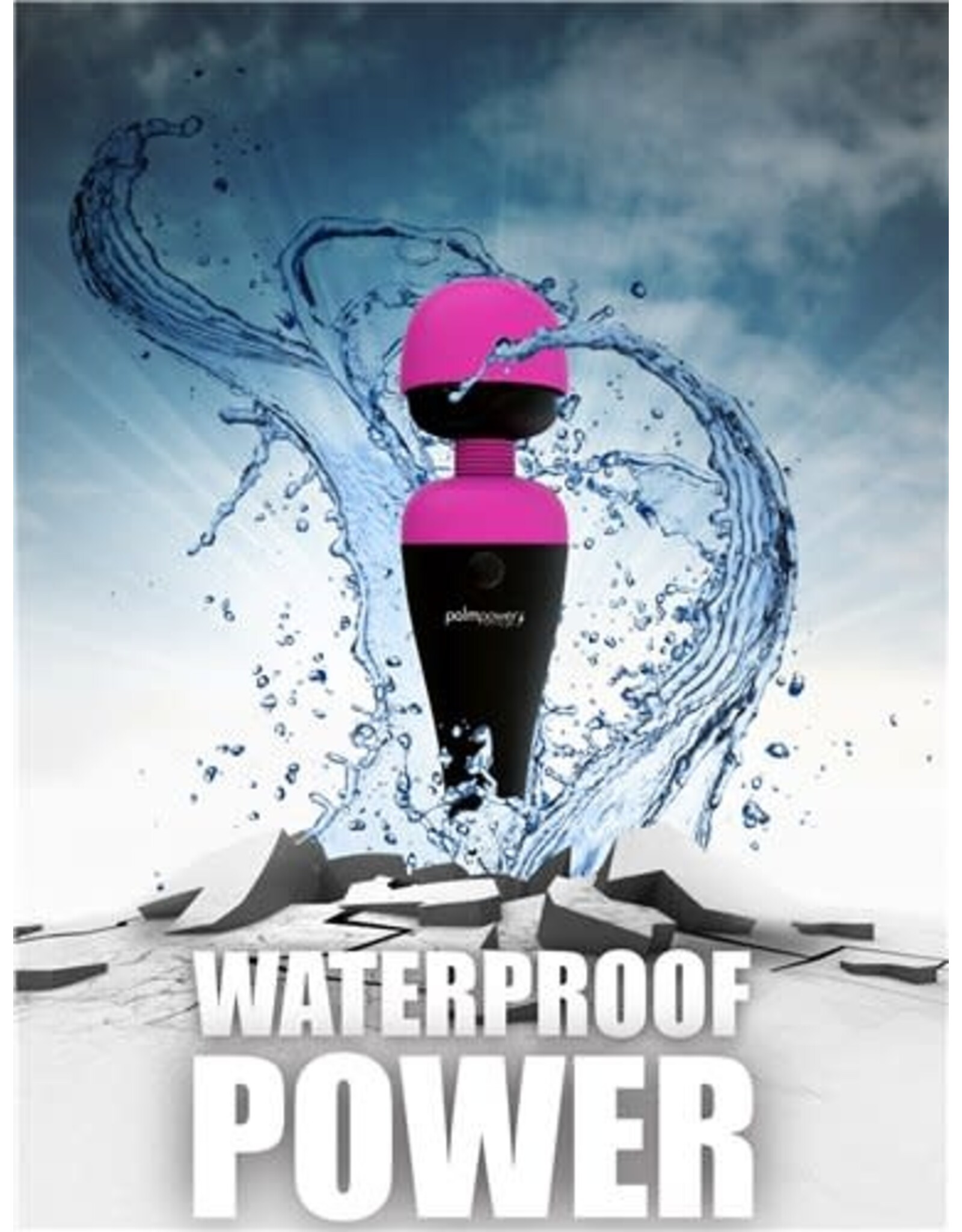 Palm Power Palm Power Recharge - Waterproof Personal Massager (Pink)